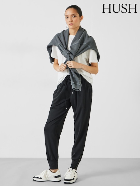 Hush Black Amie Joggers (N97907) | AED320