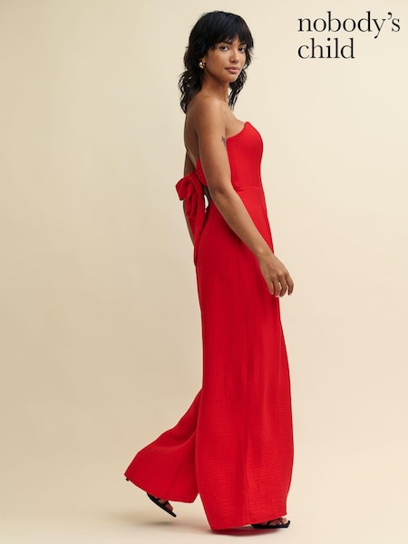 Nobodys Child Red Rory Jumpsuit (N97968) | €77