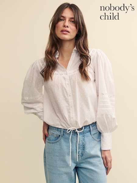 Nobody's Child White Morgan Top (N97997) | €37