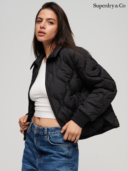 Superdry Black Studios Cropped Liner Jacket (N98081) | €50