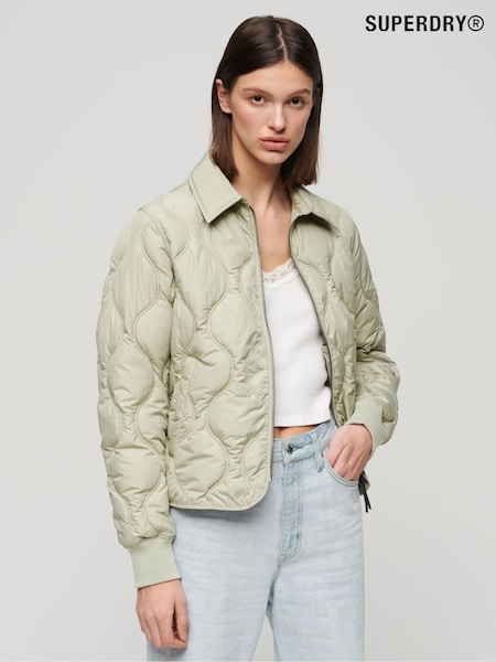 Superdry Studios Cropped Liner Jacket (N98097) | 670 LEI