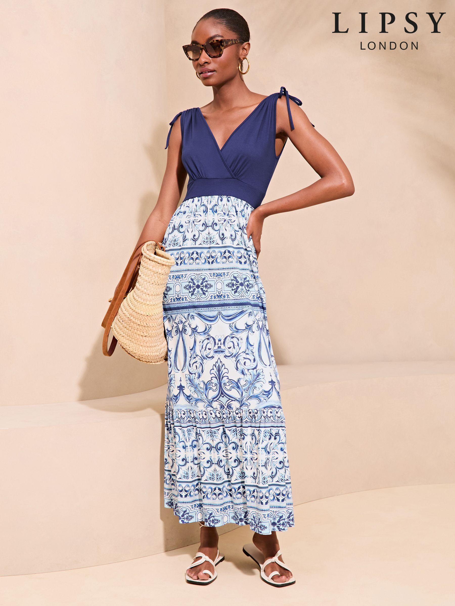 Women s Lipsy Summer Dress Print V Neck Dresses Next Luxembourg