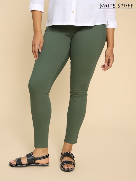 White Stuff Green Janey Jeggings (N98226) | €16