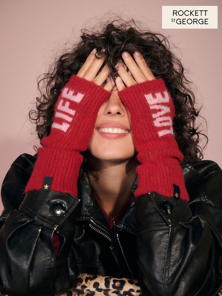 Rockett St George Love Life Handwarmers Gloves (N98389) | €22.50