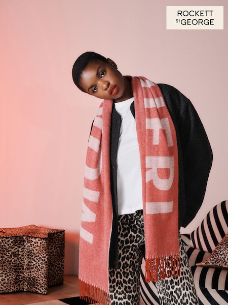 Rockett St George Mon Cheri Wool Blend Scarf (N98396) | €16