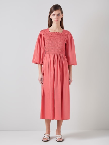 LK Bennett Calister Cotton Shirt Dress (N98790) | €229