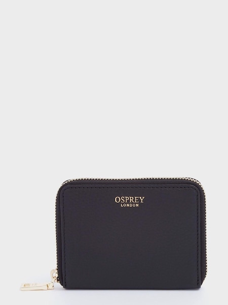 Osprey London Blue The Collier Leather Zip Around Purse (N98812) | €77