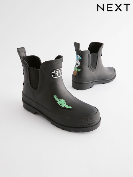Negru - Star Wars Ankle Wellies (N98871) | 121 LEI - 133 LEI