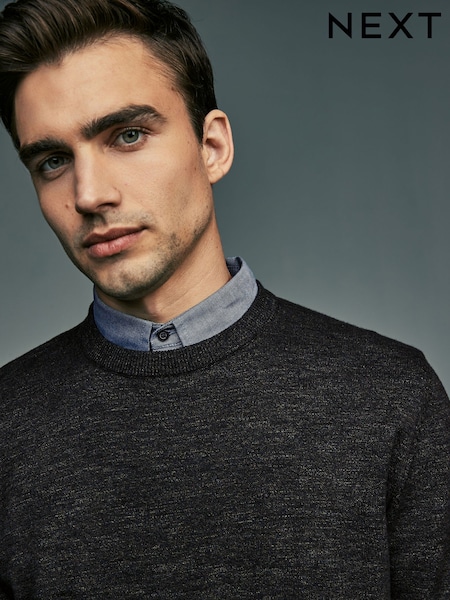 Зелений мергель - Regular Mock Shirt Jumper (N98994) | 1 559 грн