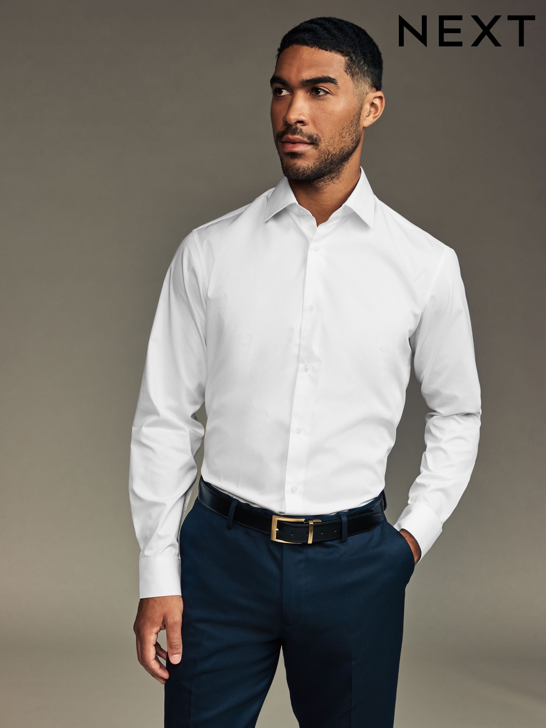 Mens formal shirts regular fit clearance