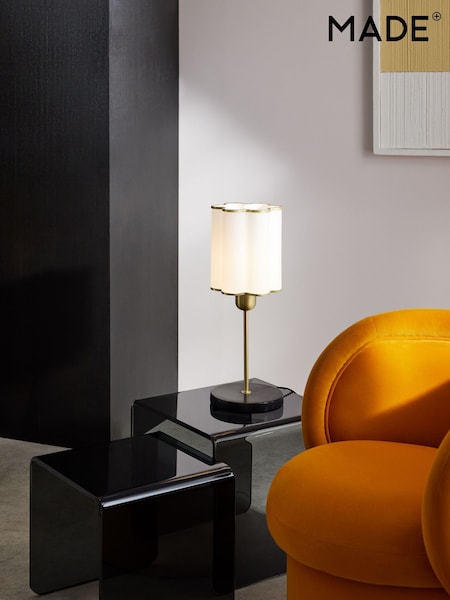 MADE.COM Brass Stella Table Lamp (N99388) | €121