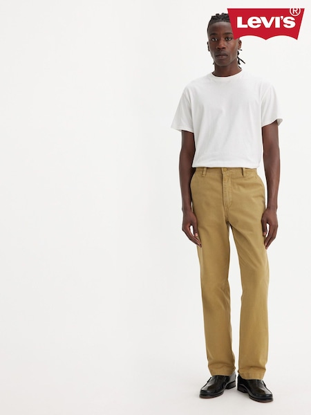 Levi's® Brown XX Chino Authentic Strt Tan 100% Cotton Trousers (N99439) | €113