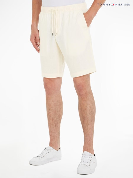Tommy Hilfiger Natural Harlem Linen Shorts (N99679) | €52