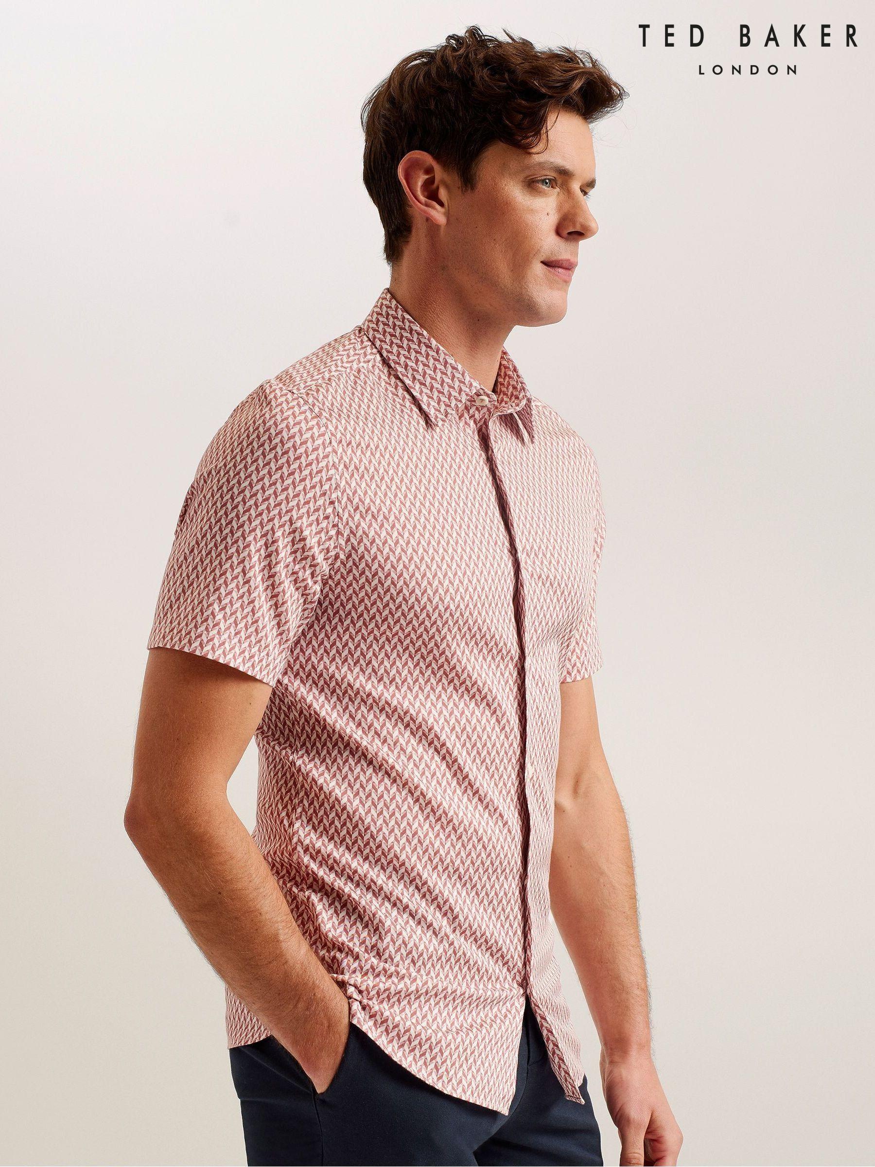 Ted baker short sleeve shirt sale discount