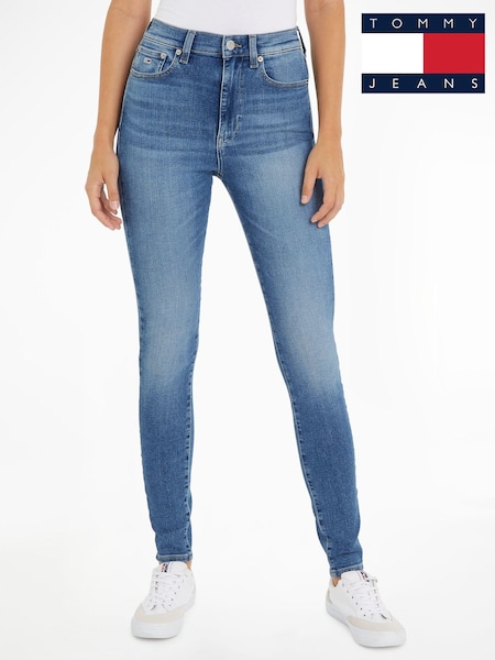 Tommy Jeans Light Blue Sylvia High Rise Skinny Jeans (N99836) | €59