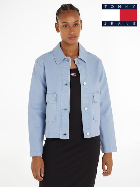 Tommy Jeans Blue Cotton Jacket (N99873) | €83