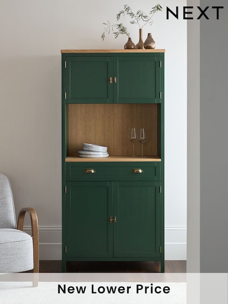 Green Claude Oak Veneer Tall Sideboard (N99969) | €1,100