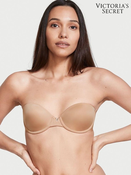 Victoria's Secret Sweet Nougat Nude Strapless Lightly Lined Strapless Bra (P22913) | €52