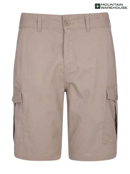 Mountain Warehouse Cream Lakeside Mens Cargo Shorts (P26852) | €17