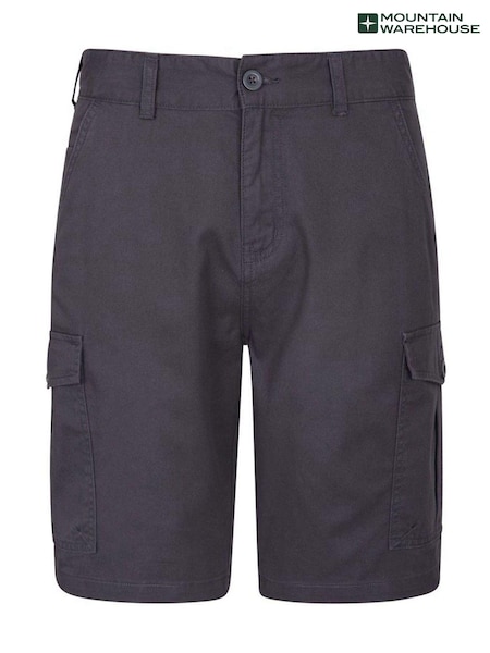 Mountain Warehouse Black & Grey Lakeside Mens Cargo Shorts (P26854) | 64 QAR
