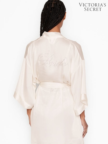 Victoria's Secret Coconut White Bride Embellished Robe (P35163) | €68