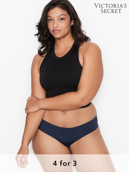 Victoria's Secret Noir Navy Blue Cheeky Knickers (P35705) | €10.50