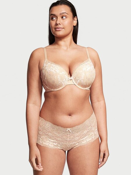Victoria's Secret Champagne Nude Lace Short Knickers (P37222) | €12