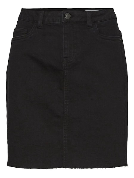 NOISY MAY Black Callie High Waist Fitted Denim Skirt (P49791) | €12.50