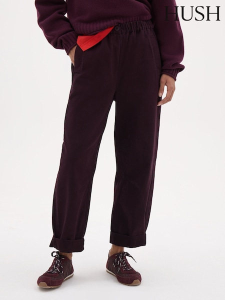 Ljubičasto - Hush Jack Balon Kroj Pull On Pantalone