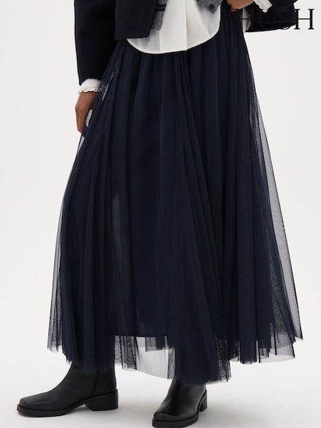 Blue - Hush Millie Tulle Maxi Skirt