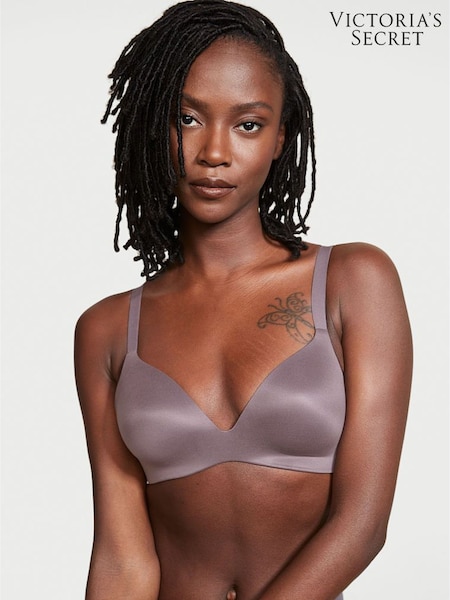 Victoria's Secret Tornado Grey Smooth Lightly Lined Plunge Non Wired Bra (P68604) | €13