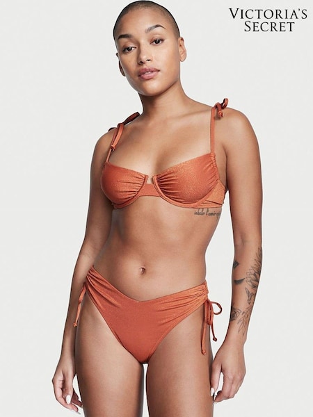 Victoria's Secret Brown Ginger Glaze Wired Bikini Top (P69080) | €29