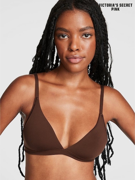 Victoria's Secret PINK Ganache Nude Triangle Bralette (P72970) | €29