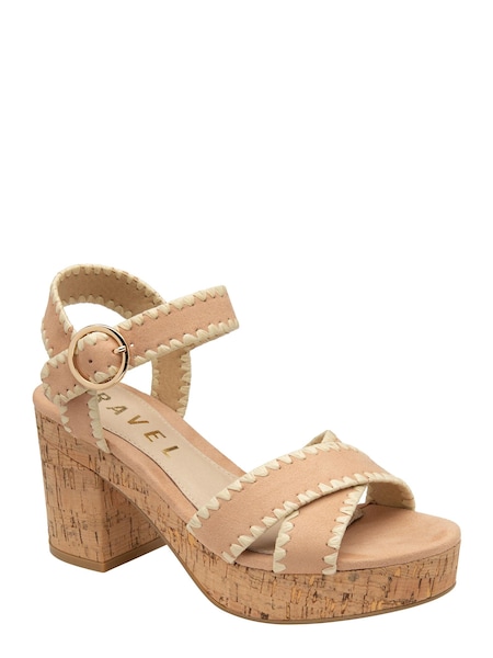 Ravel Pink Ladies Platform Sandal (P73939) | €34