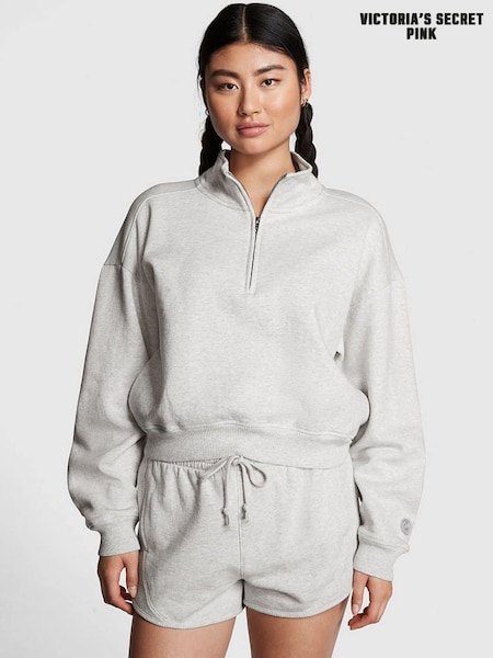Victoria's Secret PINK Heather Grey Fleece Sweatshirt (P75096) | €27