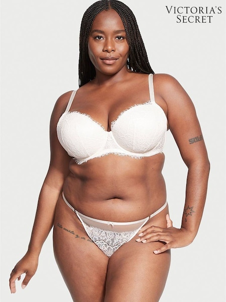 Victoria's Secret White Coconut Lace Bra (P75559) | €22