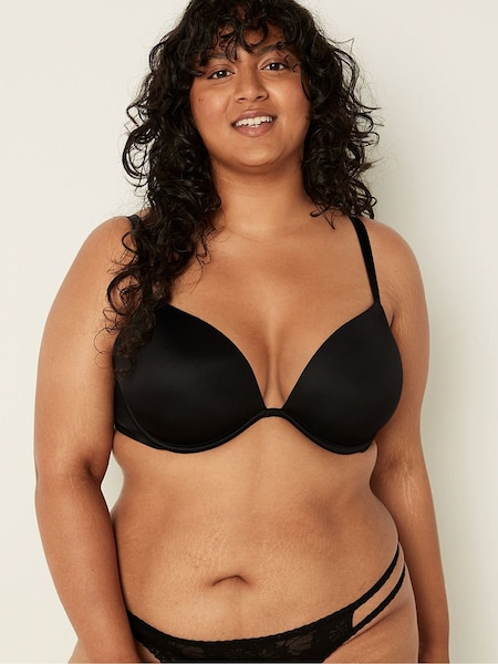 Victoria's Secret PINK Black Smooth Super Push Up Bra (P80307) | €33