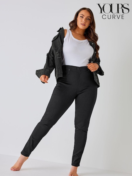 Yours Curve Stretch Pull On Jenny Jeggings (P81485) | 96 LEI