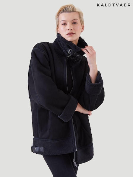 Kaldtvaer Askim Oversized Reversible Aviator Jacket (P82323) | €79