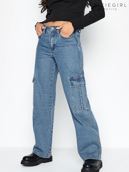 PixieGirl Petite Utility Cargo Jeans (P83185) | €20