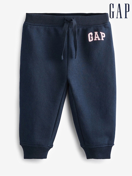 Gap Blue Logo Fleece Trousers (Newborn - 6yrs) (P89252) | €7