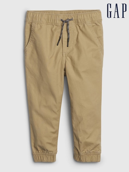 Gap Beige Pull On Chino Joggers (12mths-5yrs) (P89356) | €21