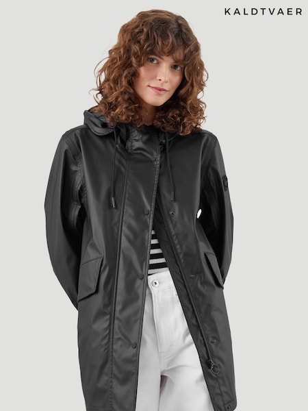 Черный - Kaldtvaer Natur Waterproof Rain Coat (P92405) | €69