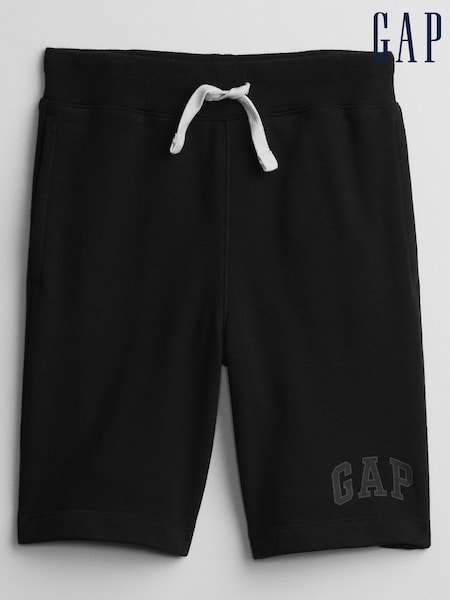 Gap Black Pull On Logo Jogger Shorts (4-13yrs) (P92440) | €21