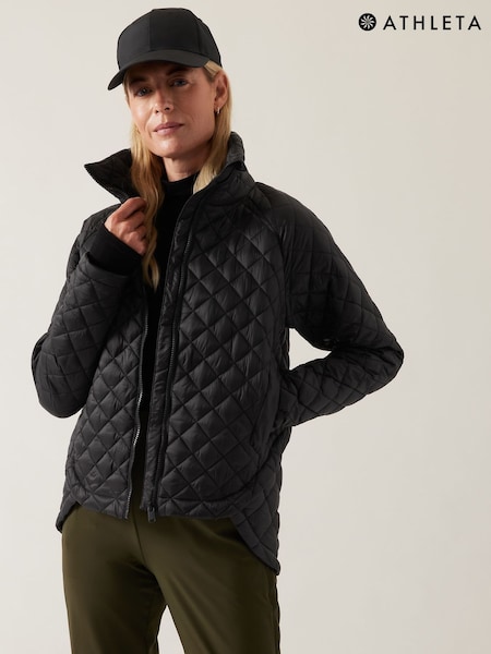 Athleta Black Whisper Featherless Jacket (P94312) | €81