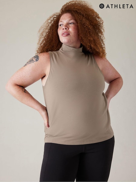 Athleta Beige Outbound Tank (P94574) | €19.50