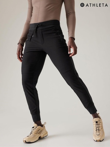 Athleta Black Headlands Hybrid Trek Joggers (P94977) | €77