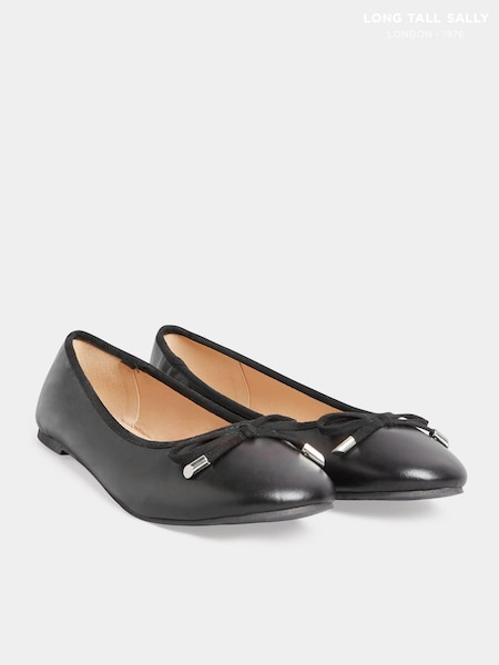 Long Tall Sally Wide-Fit Blaise Ballerina Shoe (P96280) | € 10