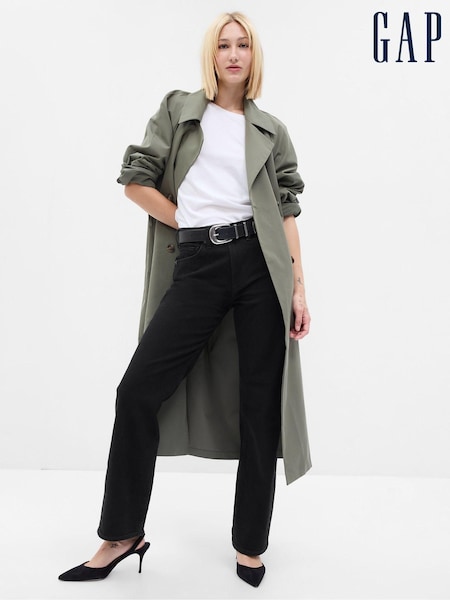 Gap Black High Waisted Straight 90s Loose Jeans (P96389) | €72