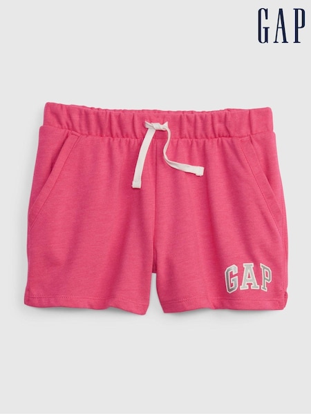 Vaaleanpunainen - Gap Pull On Logo Verryttelyhousut Lyhyt lahje (4-13v) (P97572) | €22